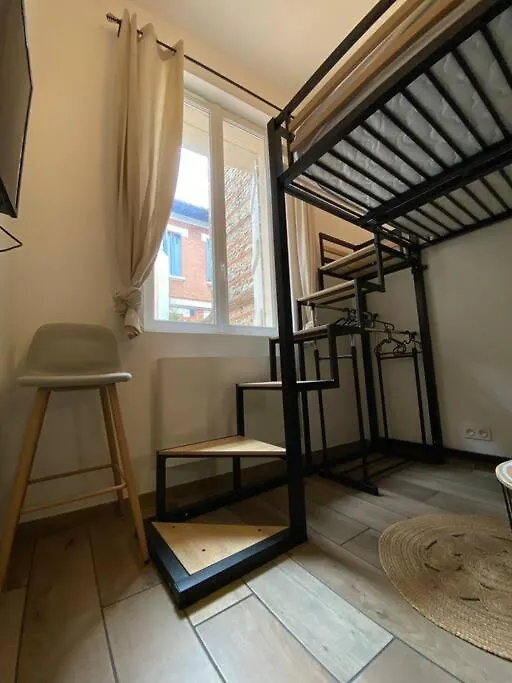 Daire Studio Cosy Centre Ville Toulouse Fransa